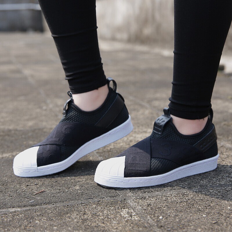 adidas superstar slip on sneaker